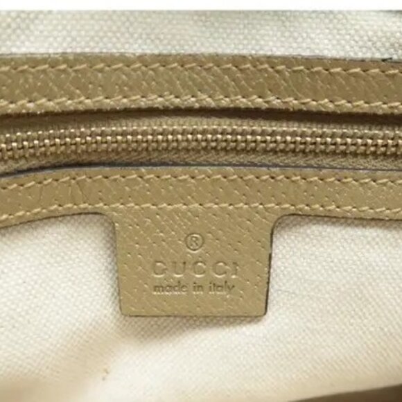 GUCCI CLASSIC GG MONOGRAM BREE TOP HANDLE W/LONG STRAP 100% AUTHENTIC - Picture 9 of 15